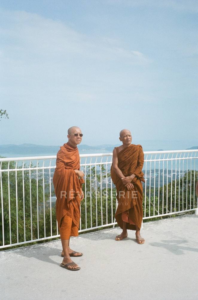 two monks above the sea, phuket