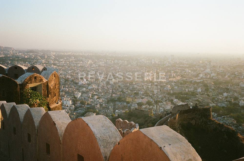 looking over the pink city, jaipur